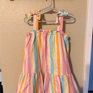 Cat & Jack Multicolor Striped Kids Dress